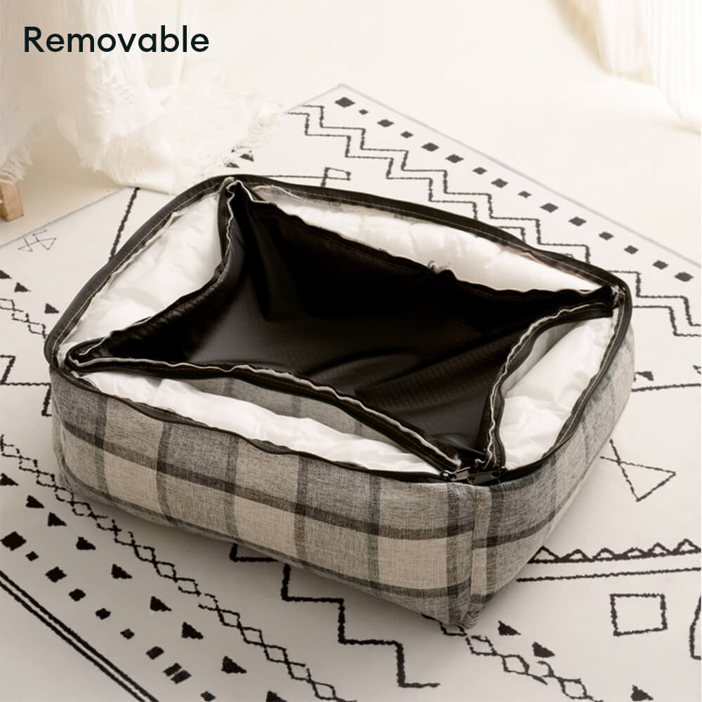 Nordisk Katt- og Hundesengsett med Plysjteppe