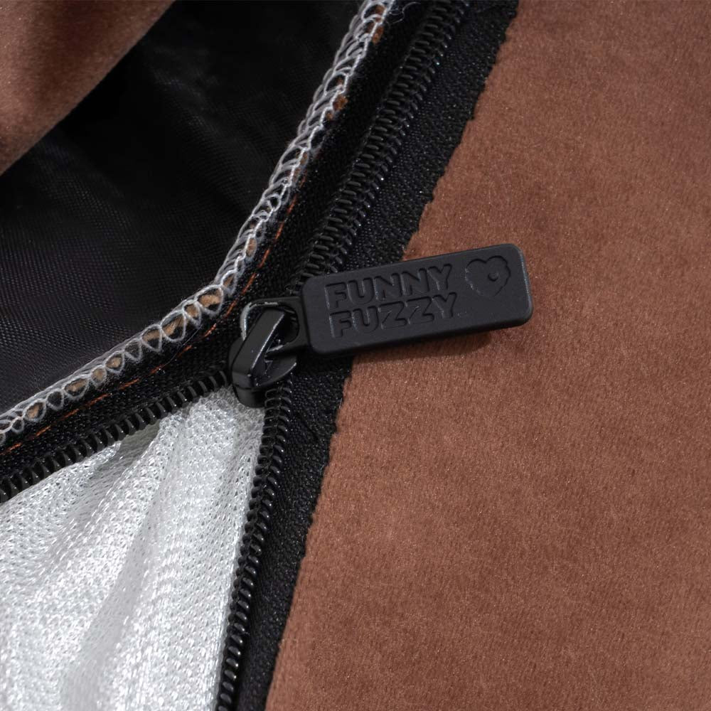 Nordisk Luksus Ortopedisk Hundeseng med Fløyelsbetræk