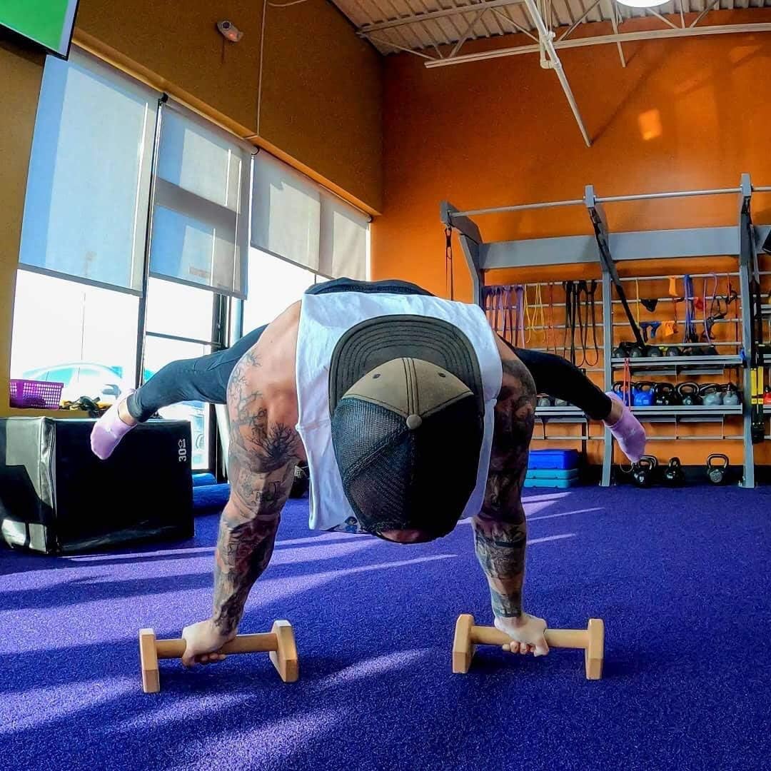 Calisthenics PowerBars – Kraftige Tre Push-Up Støtter