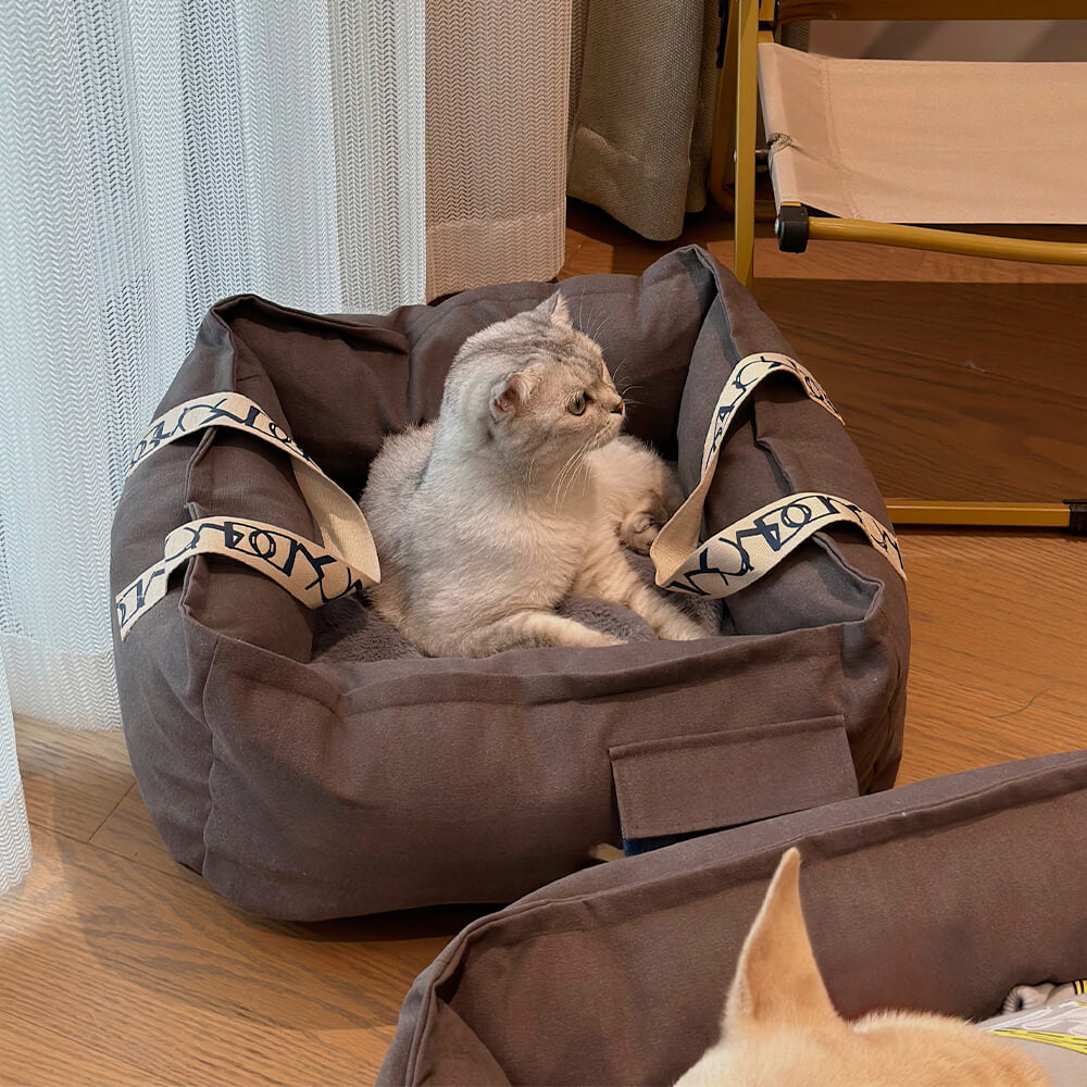 Nordisk Katt- og Hundeseng med Håndtak