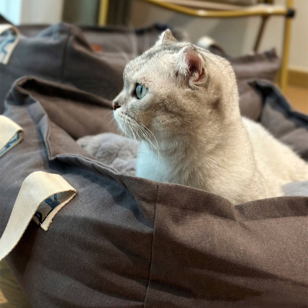 Nordisk Katt- og Hundeseng med Håndtak