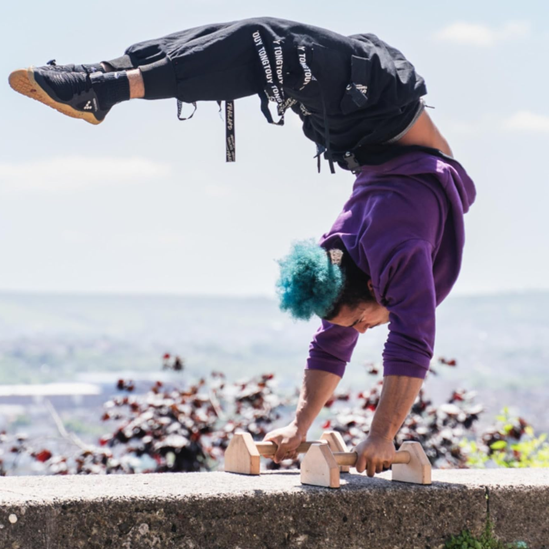 Calisthenics PowerBars – Kraftige Tre Push-Up Støtter