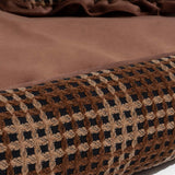 Nordisk Luksus Ortopedisk Hundeseng med Fløyelsbetræk