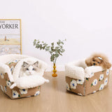 Nordisk Hundeseng for Bilsentersete med Pustende Ull