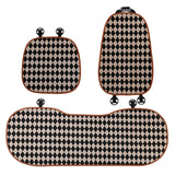 Klassisk Rhombus Hundesete Dekke – Stilrent og Ripebestandig