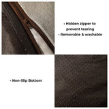 Nordisk hundeseng med ortopedisk støtte