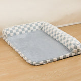 Nordisk Plysj Hundeseng med Nakkestøtte