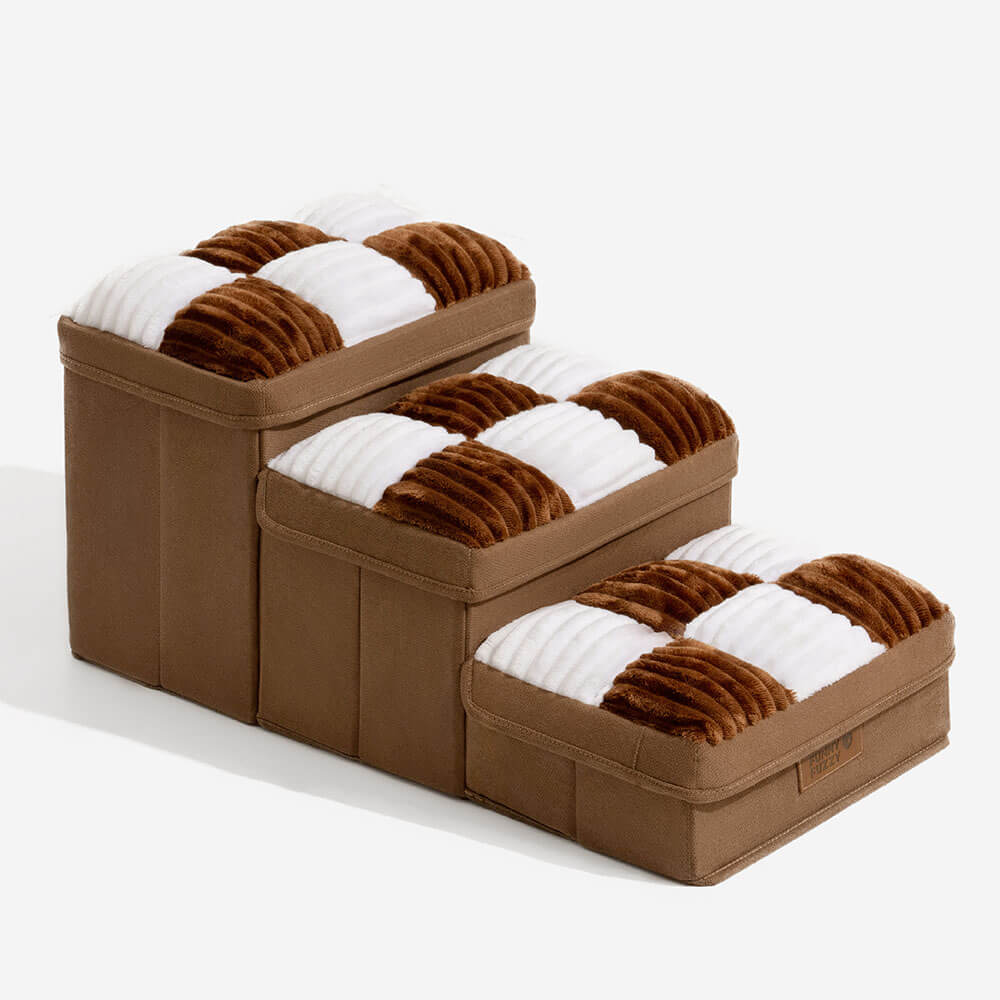 Nordisk Hundetrinn med Skjult Oppbevaring