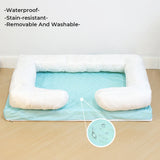 Nordisk Plush Hundeseng med Omgivende Støtte