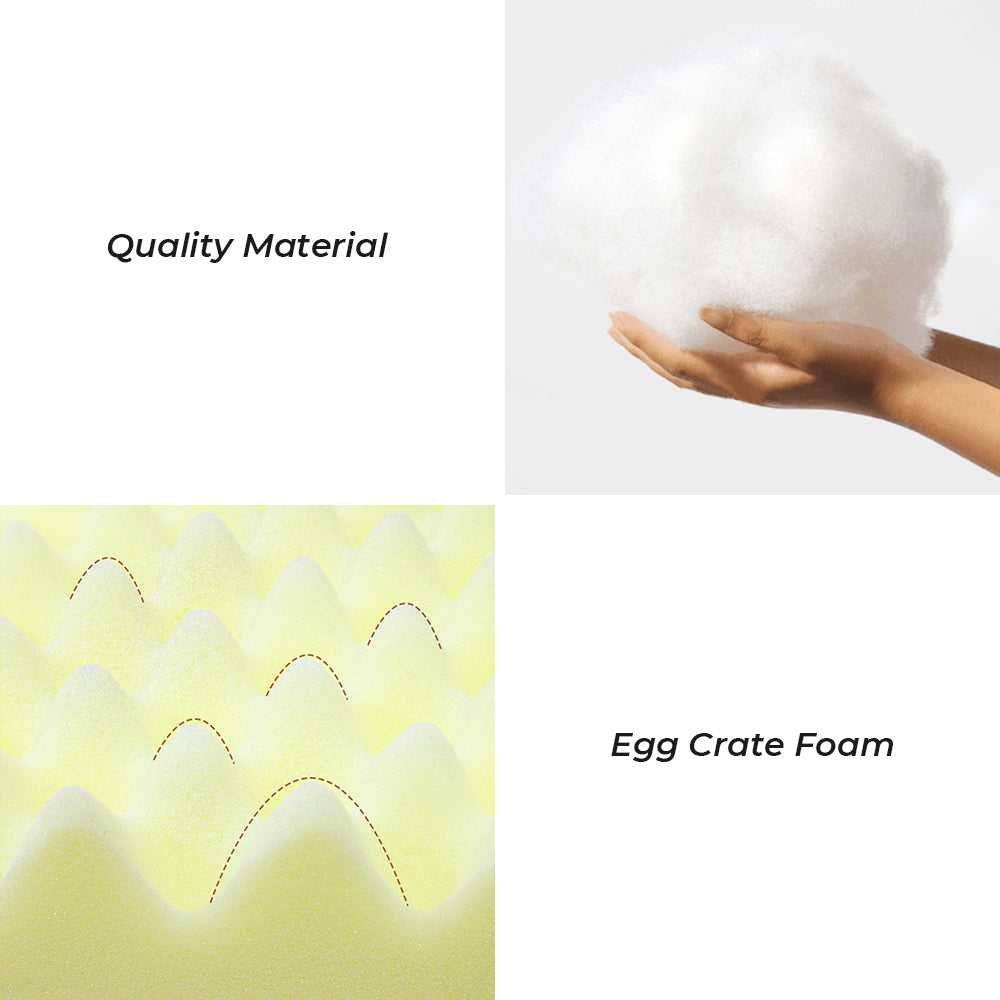 Nordisk Plush Hundeseng med Omgivende Støtte