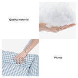 Nordisk Rutete Katt- og Hundeseng i Bomull