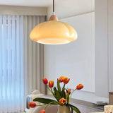 Retro Eleganse Kjøkkenøy Pendellampe med Glasskjerm