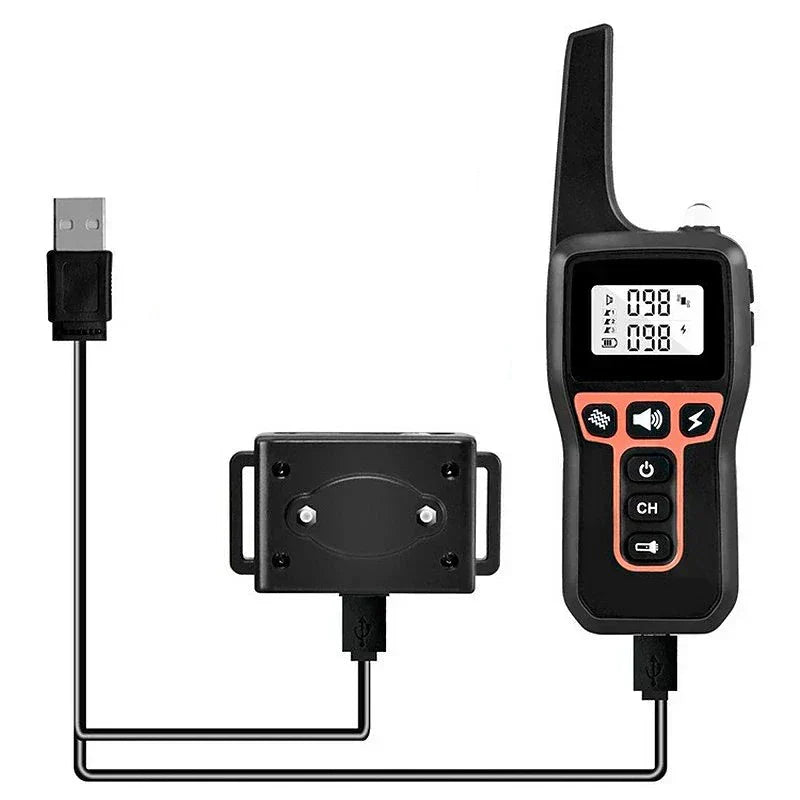 Norskhjem| Hundetreningshalsbånd - Vanntett, Oppladbar og Lang rekkevidde