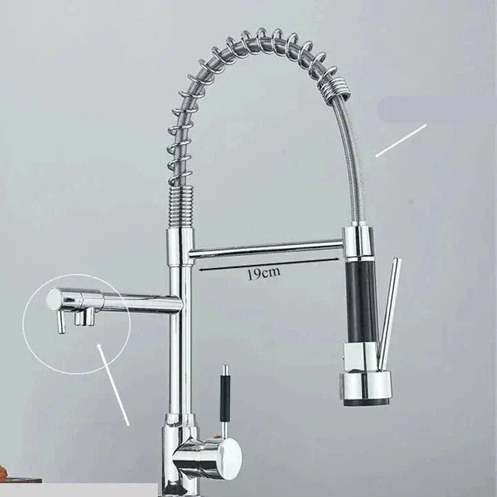 Norskhjem| NickelFlex – Kjøkkenkran med 360° svingfunksjon