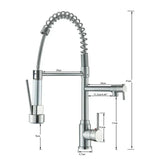 Norskhjem| NickelFlex – Kjøkkenkran med 360° svingfunksjon