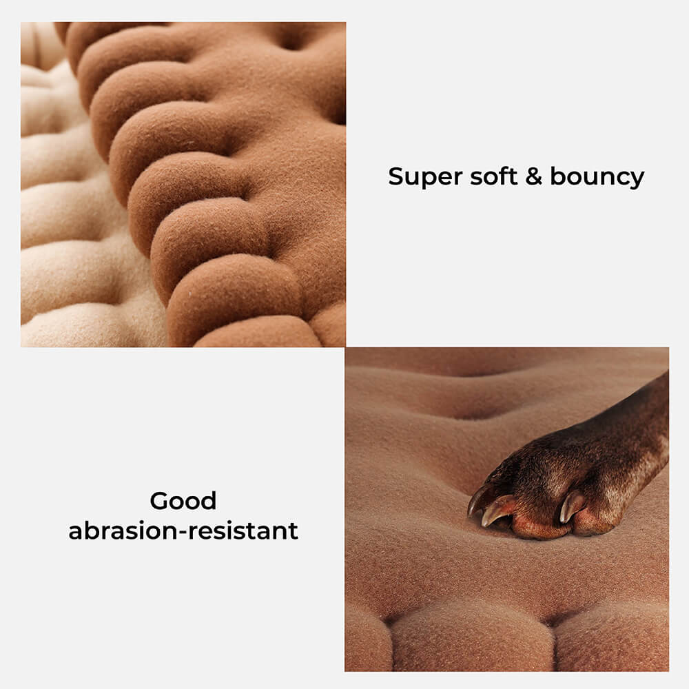 Leken Kjeks Hundeseng med Koselig Design