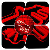 Urban Neon Kunstverk for Dristig Hundestil