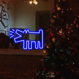 Urban Neon Kunstverk for Dristig Hundestil