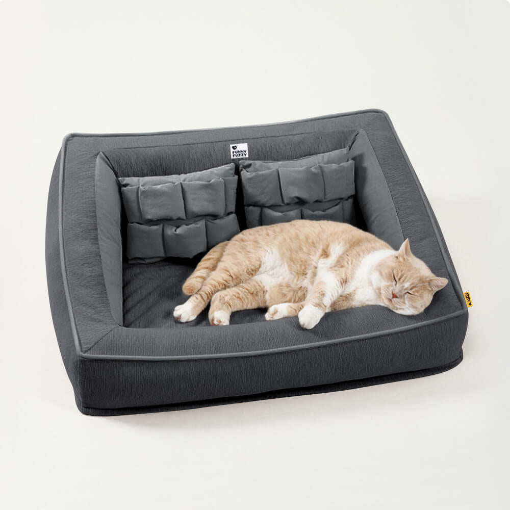 Nordisk Ortopedisk Hundesofa med Plysjpute